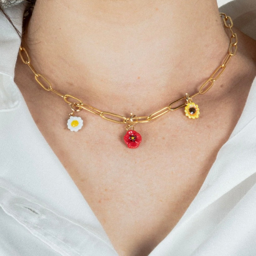 Charm Flor Roja