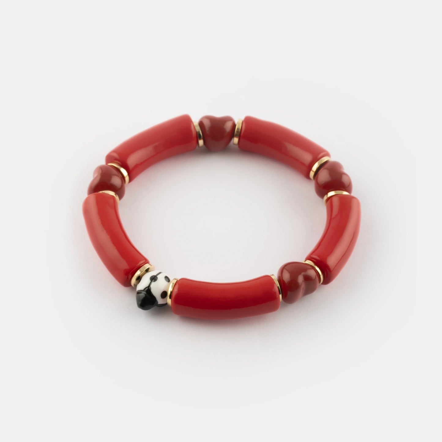 Brazalete Corazones & Chinita