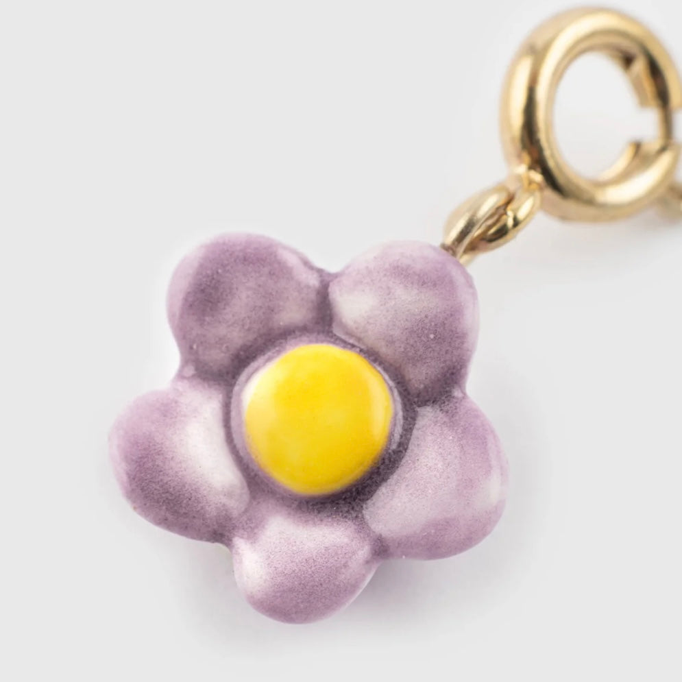 Charm Flor Morada