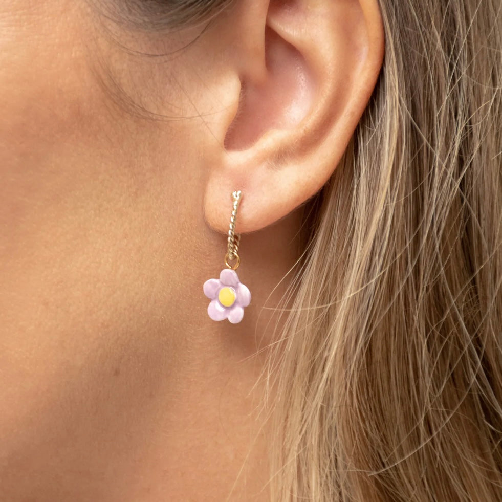 Charm Flor Morada