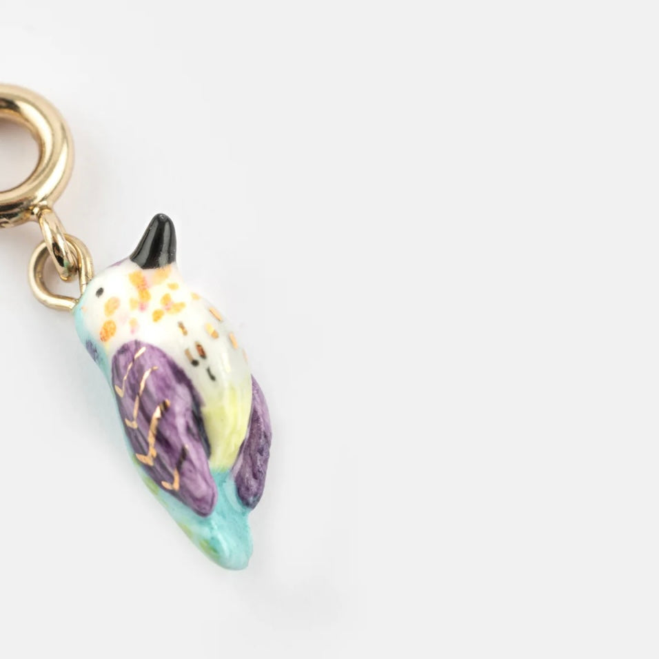 Charm Pájaro Color Pastel