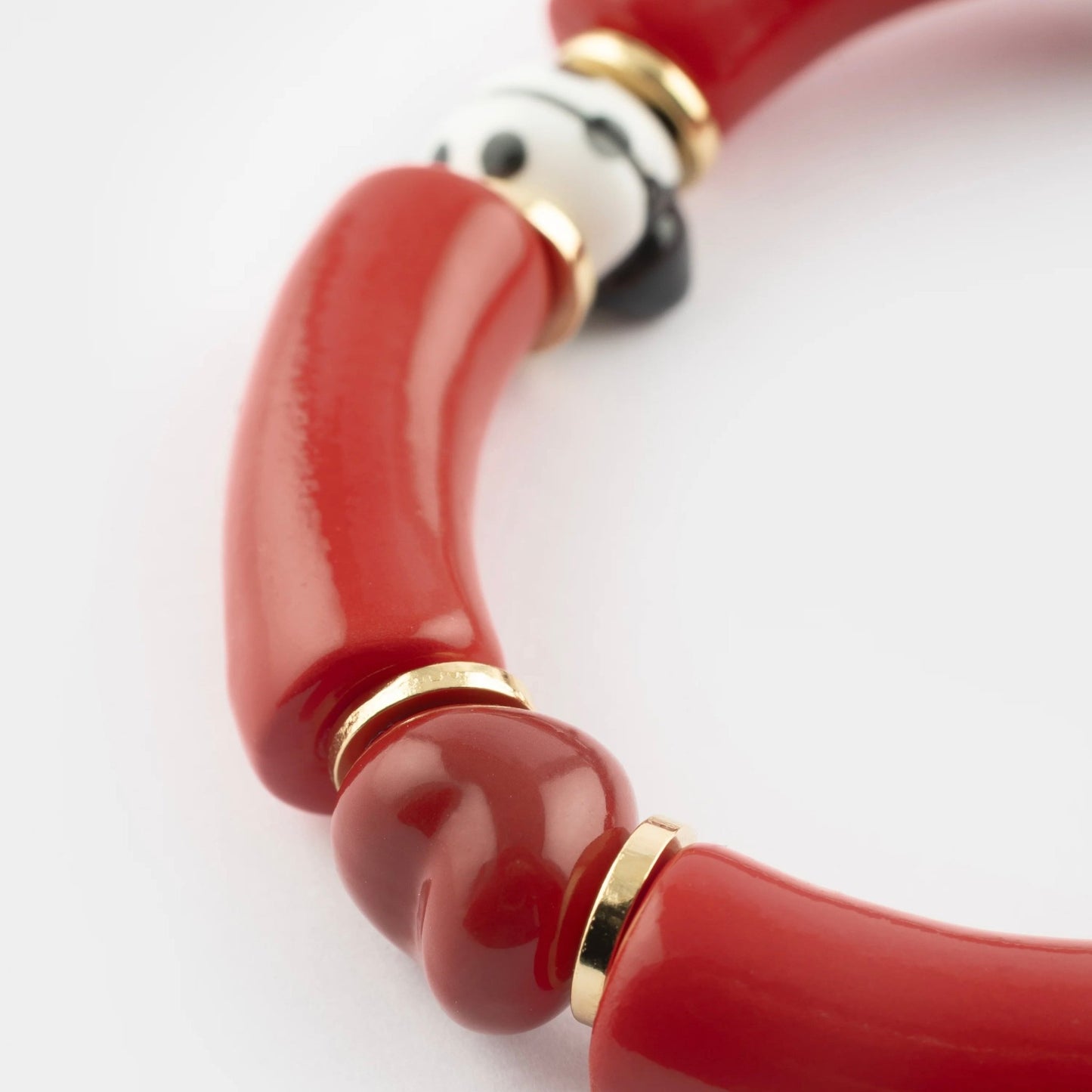 Brazalete Corazones & Chinita - Leontina Joyas