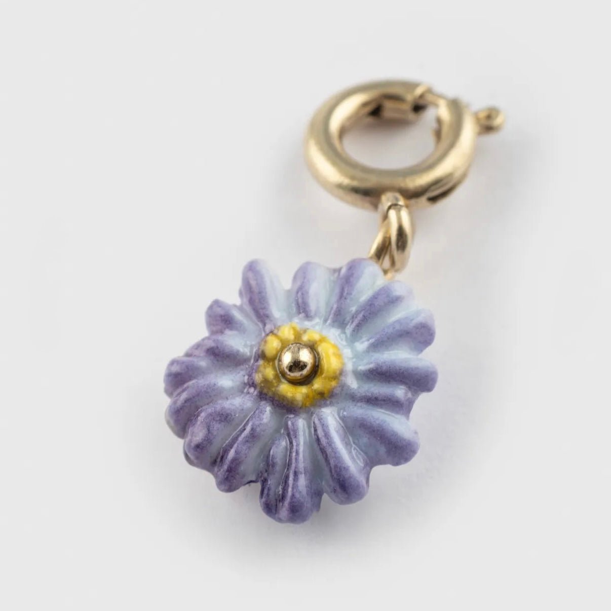 Charm Anémona Lila - Leontina Joyas