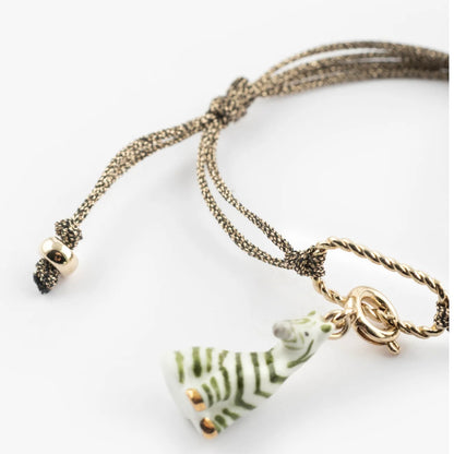 Pulsera Cordón Dorado