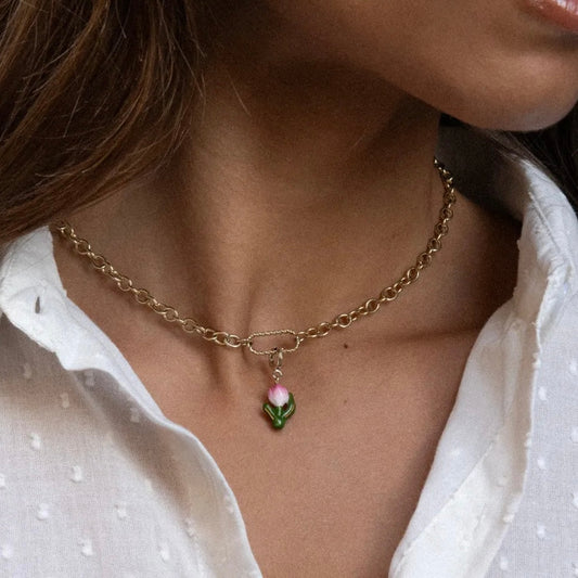 Charm Tulipán Rosado