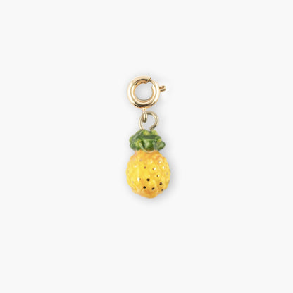 Charm Piña de porcelana francesa pintada a mano — Nach Bijoux