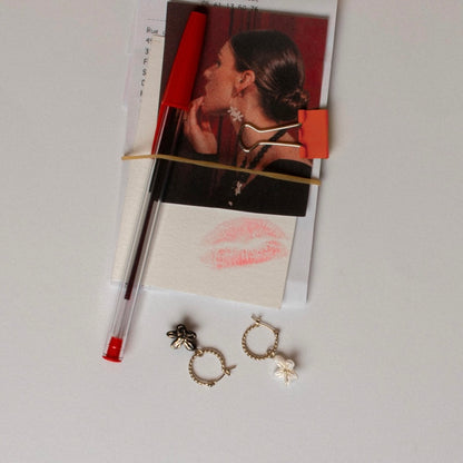 Aro Flor Erine Blanca