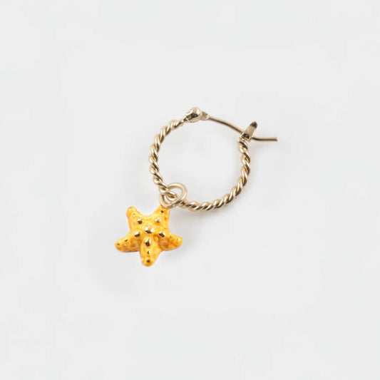 Aro Estrella de Mar Amarilla