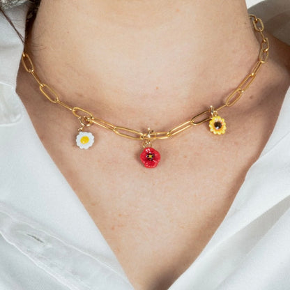 Charm Flor Roja