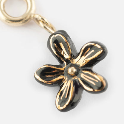 Charm Flor Erine Negra