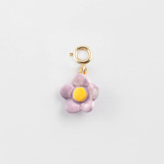 Charm Flor Morada