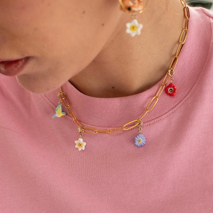 Charm Anémona Roja