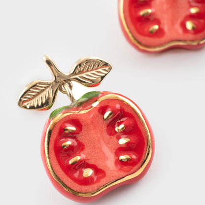 Aros Tomates y Hojas Doradas
