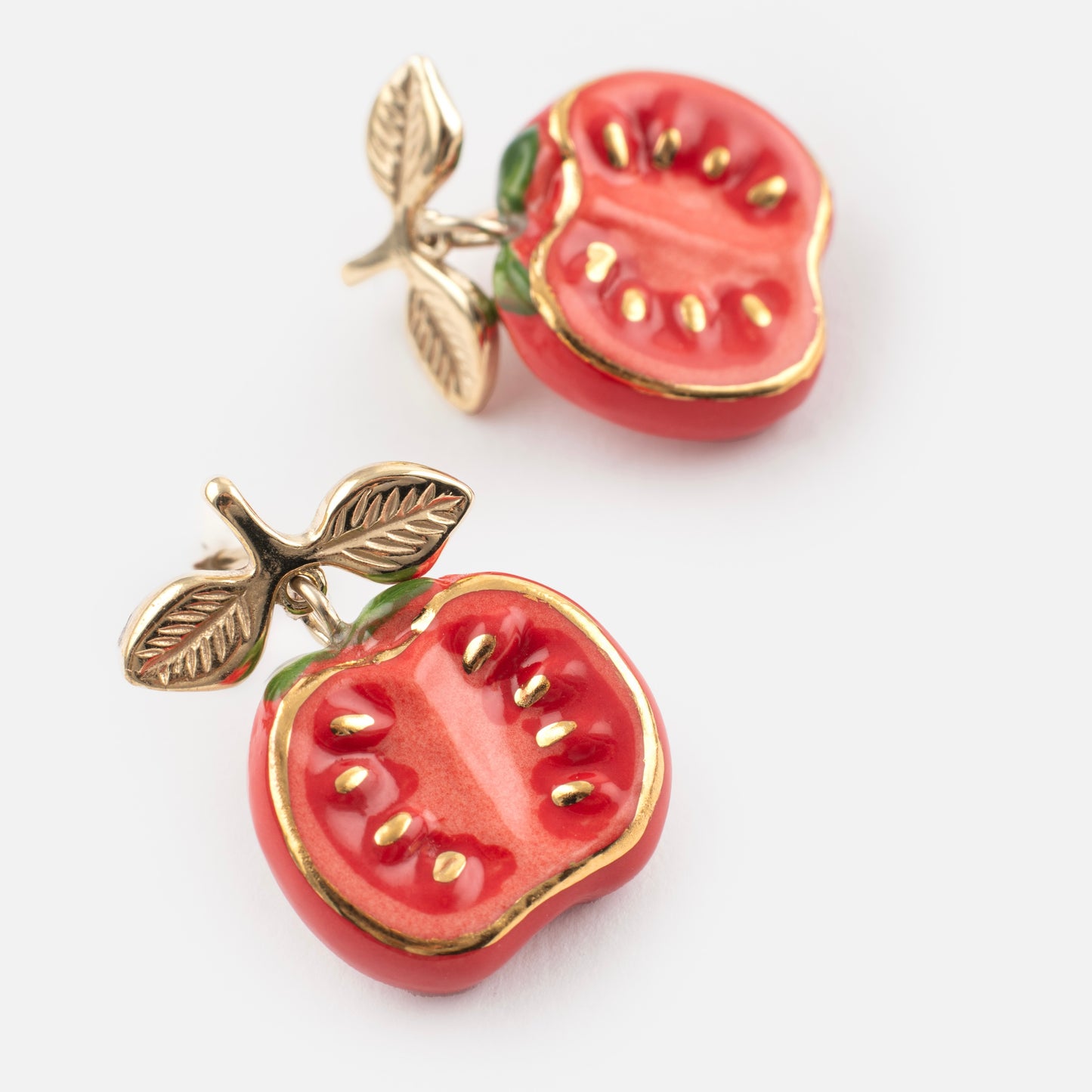 Aros Tomates y Hojas Doradas