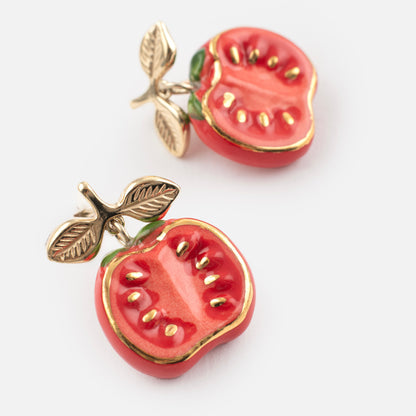 Aros Tomates y Hojas Doradas