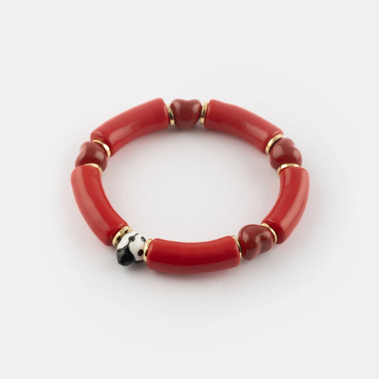 Brazalete Corazones & Chinita