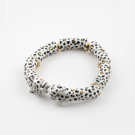 Brazalete Leopardos Blancos