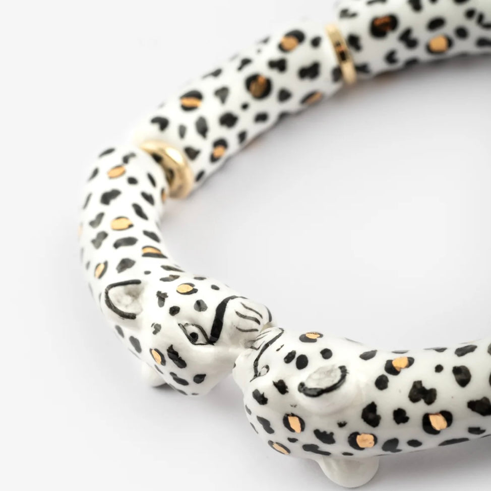 Brazalete Leopardos Blancos