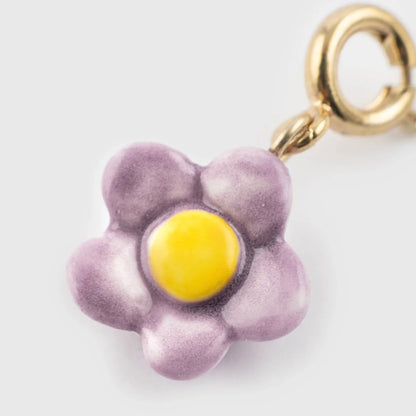 Charm Flor Morada