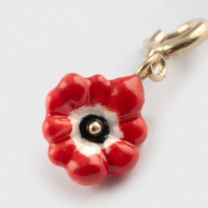 Charm Anémona Roja