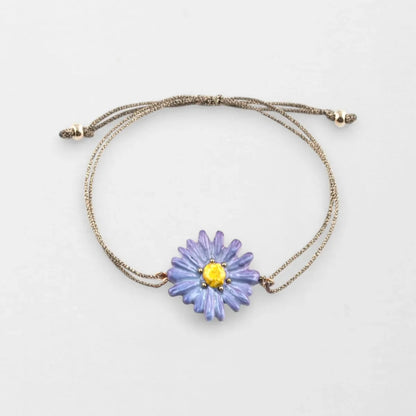 Brazalete Anémona Lila
