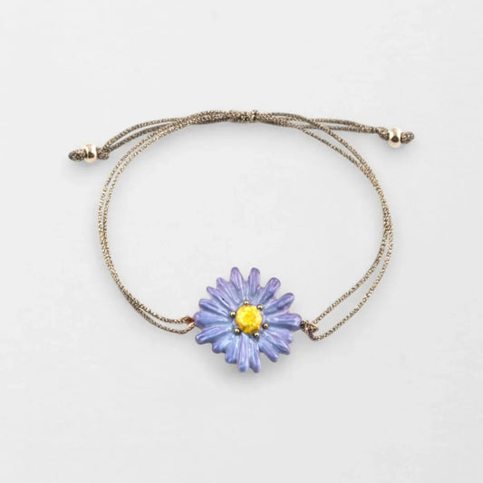 Brazalete Anémona Lila