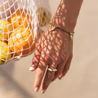Anillo Loros Blancos
