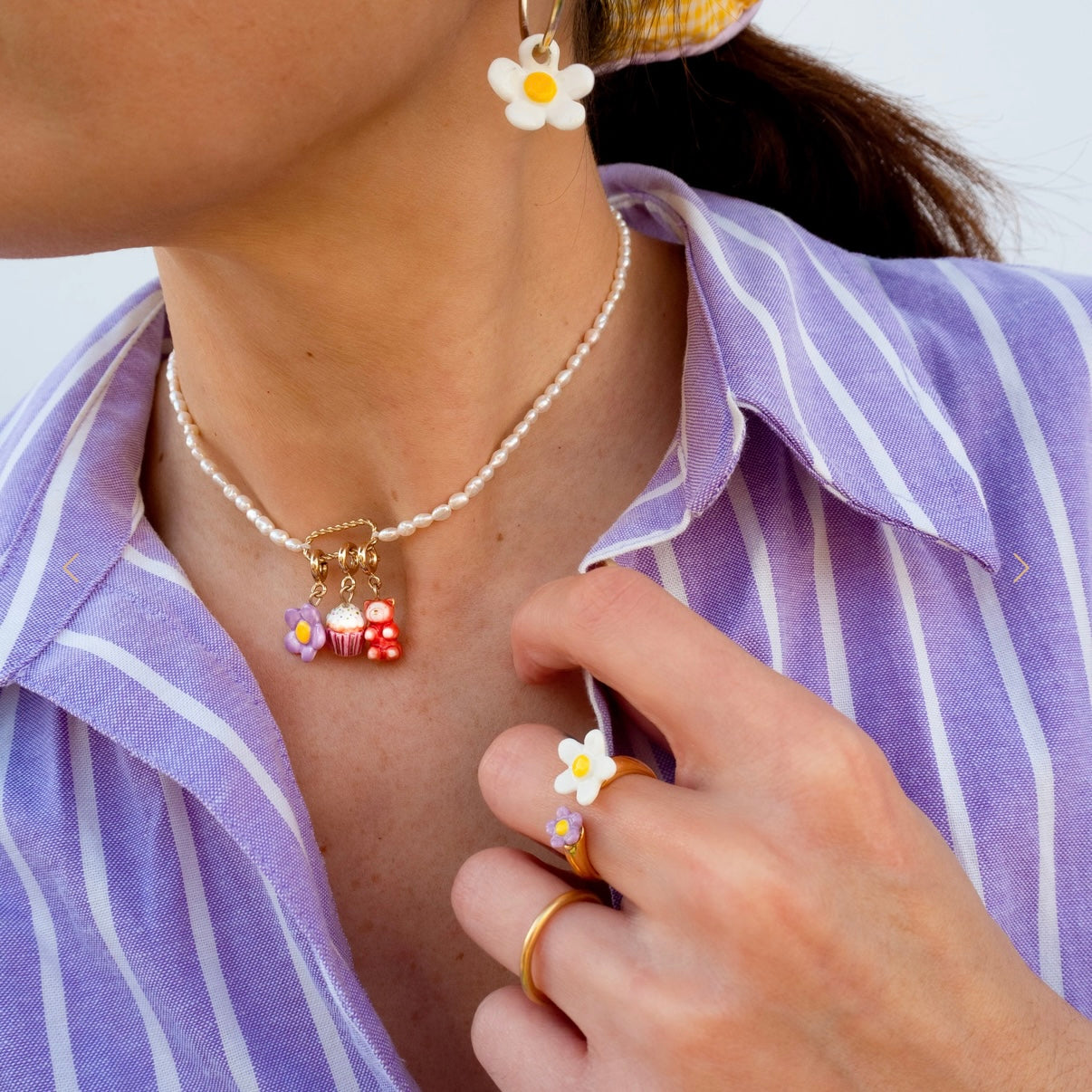 Anillo Flores Candy