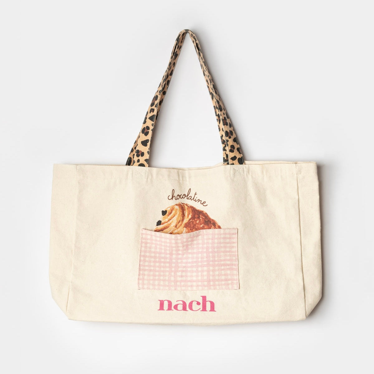 Tote bag «Tote Bag Chocolatine» de Nach Bijoux - diseño francés - Leontina Joyas Chile