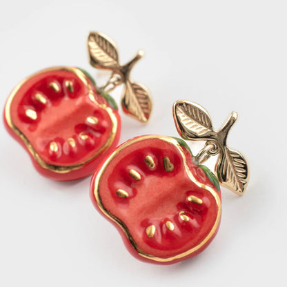 Aros Tomates y Hojas Doradas