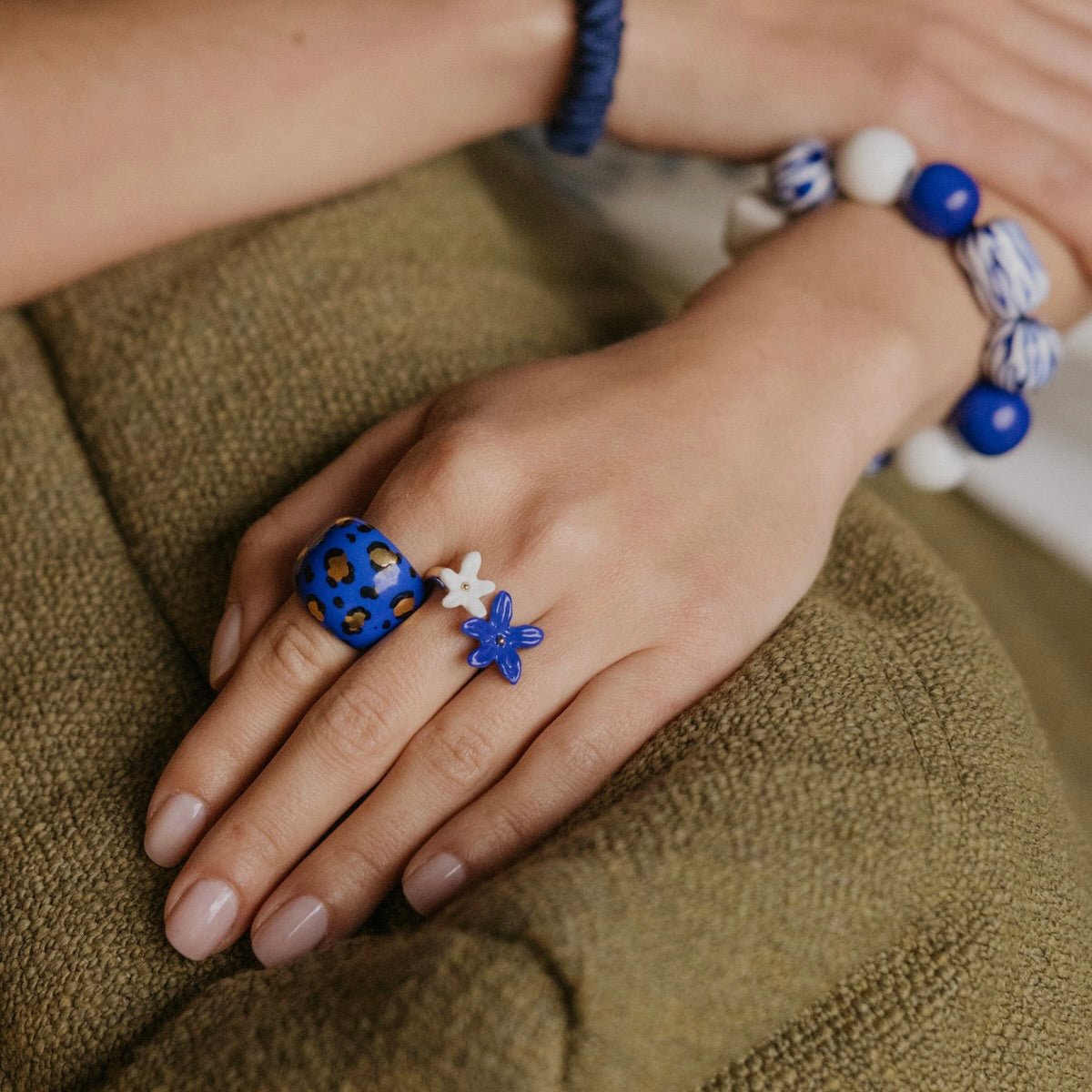 Anillo Flor de Jazmín - Leontina Joyas