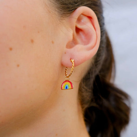 Aro Arcoiris - Leontina Joyas