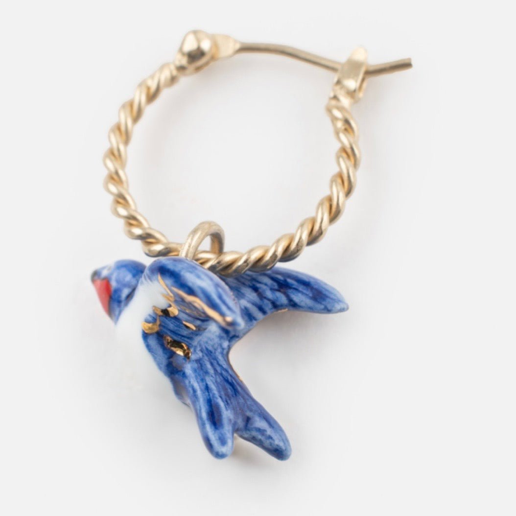 Aro Golondrina - Leontina Joyas