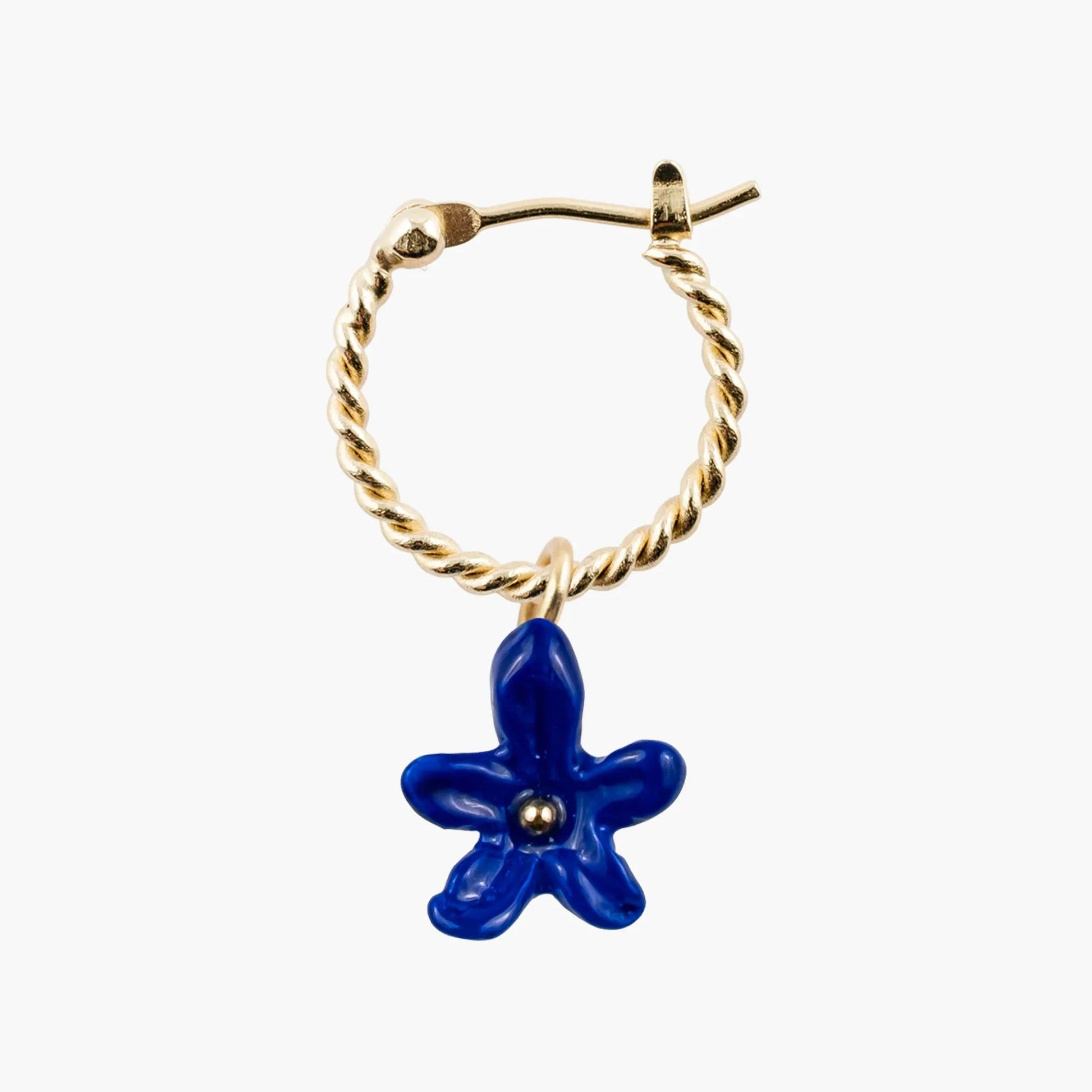 Aro Jazmín Azul - Leontina Joyas