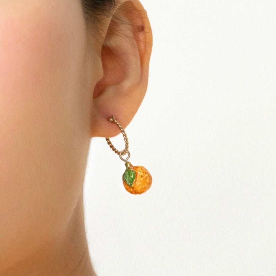 Aro Naranja - Leontina Joyas
