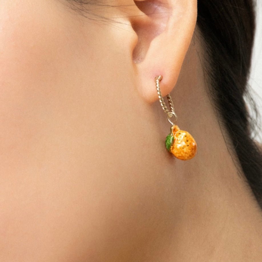 Aro Naranja - Leontina Joyas