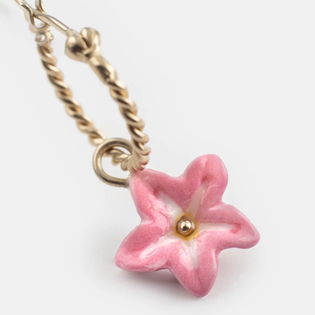 Aro Pink Lily - Leontina Joyas