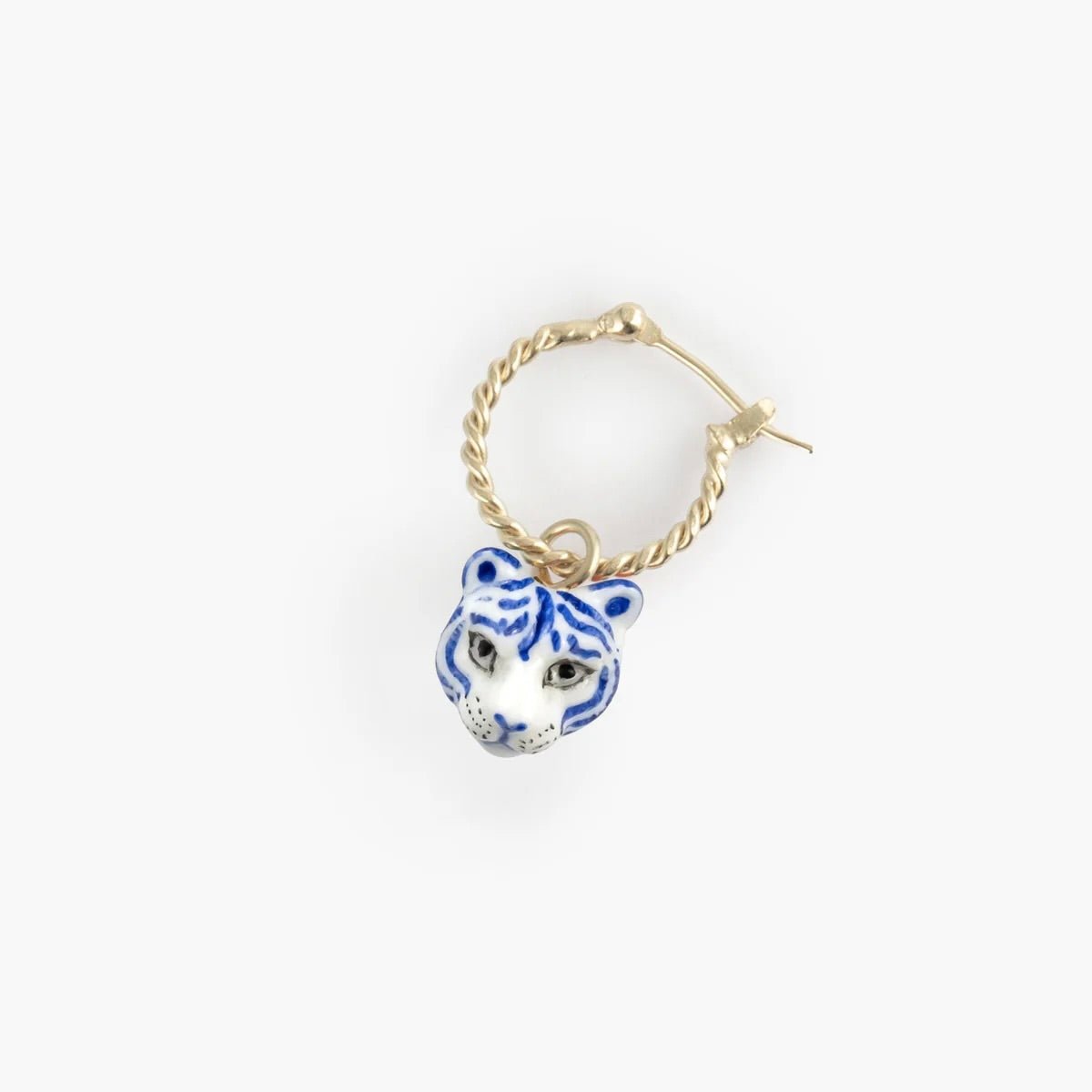 Aro Tigre Azul - Leontina Joyas