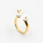 Anillo Flores Blancas