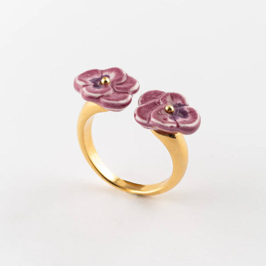 Anillo Pensamientos Morados