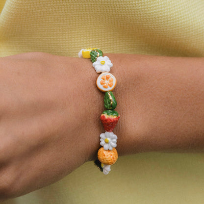 Brazalete Frutas - Leontina Joyas