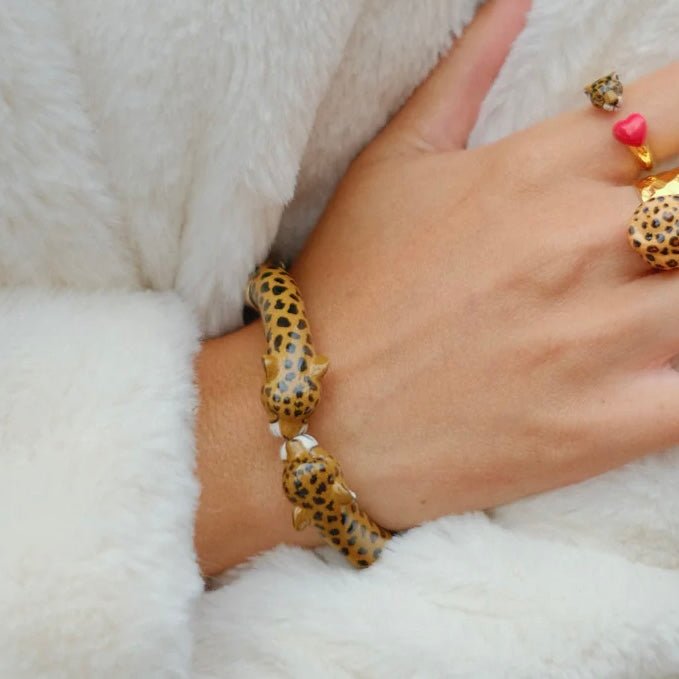 Brazalete Guepardo - Leontina Joyas