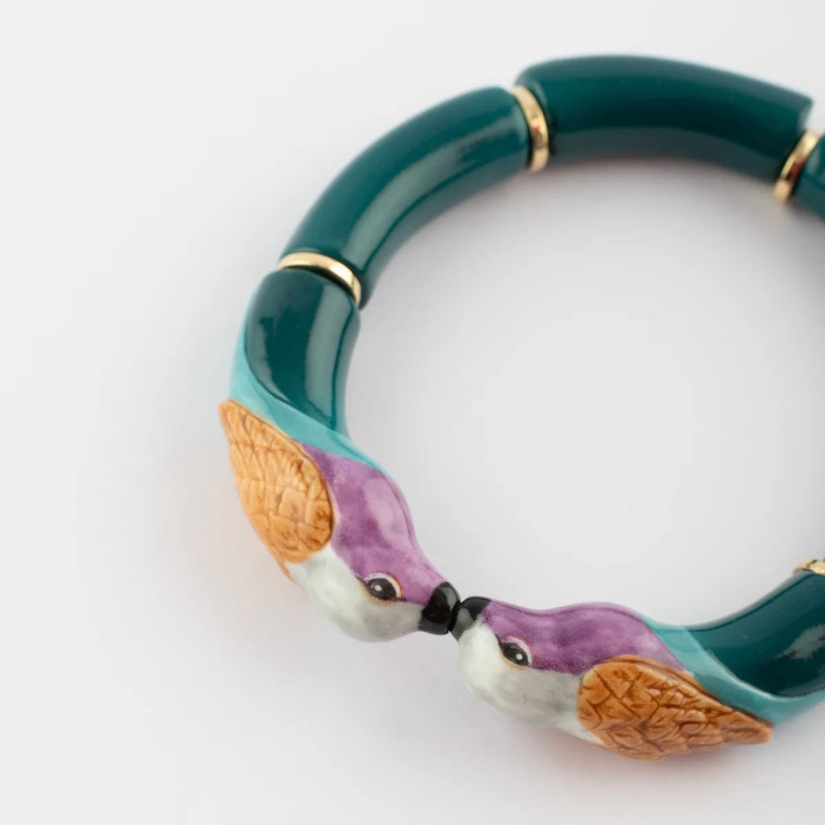 Brazalete Pájaros - Leontina Joyas
