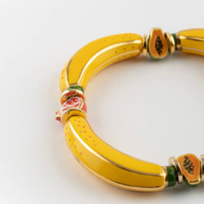 Brazalete Plátanos - Leontina Joyas