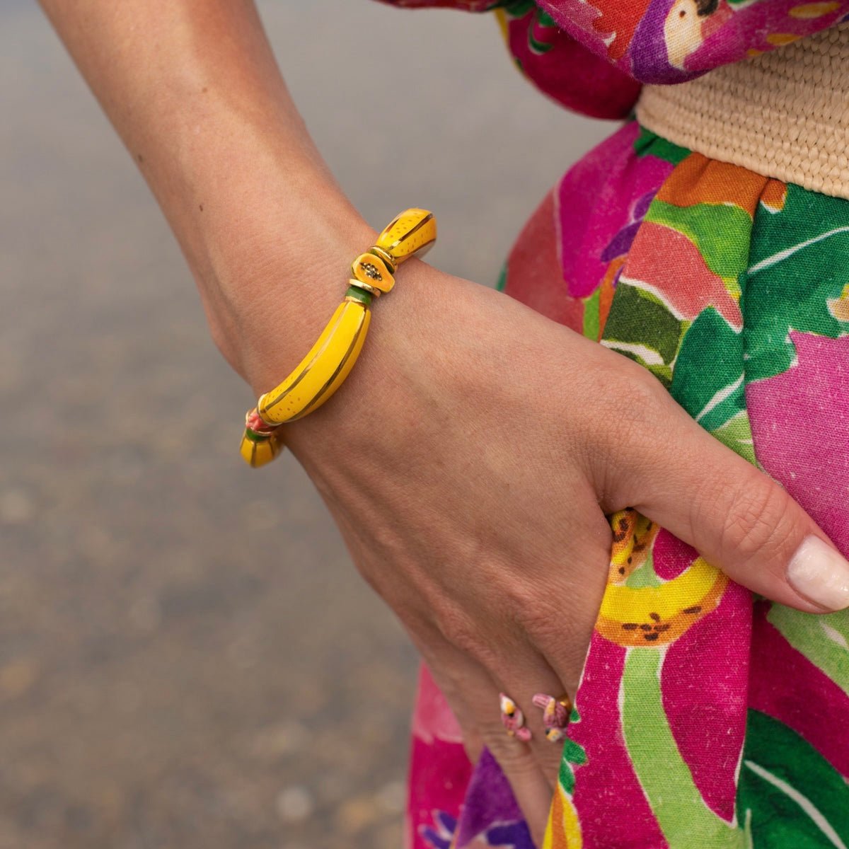 Brazalete Plátanos - Leontina Joyas
