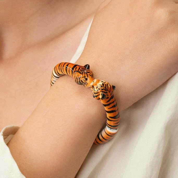 Brazalete Tigre - Leontina Joyas