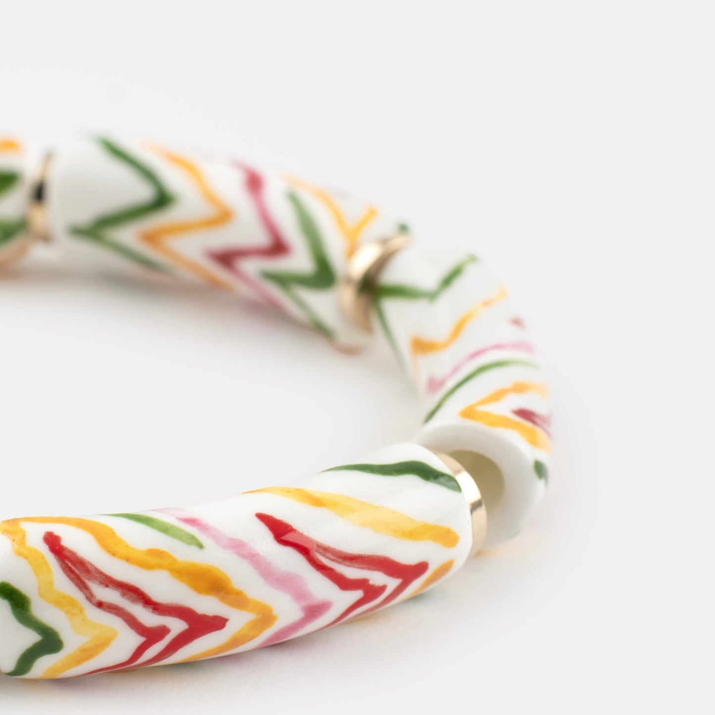 Brazalete Tigre Colores - Leontina Joyas