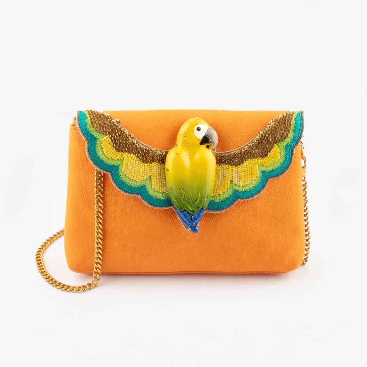 Cartera Parrot - NACH x NAHUA - Leontina Joyas
