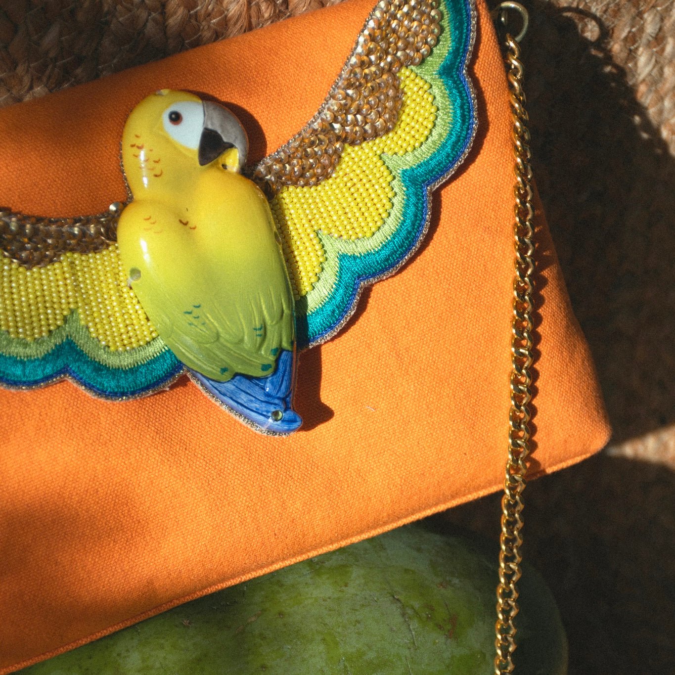 Cartera Parrot - NACH x NAHUA - Leontina Joyas