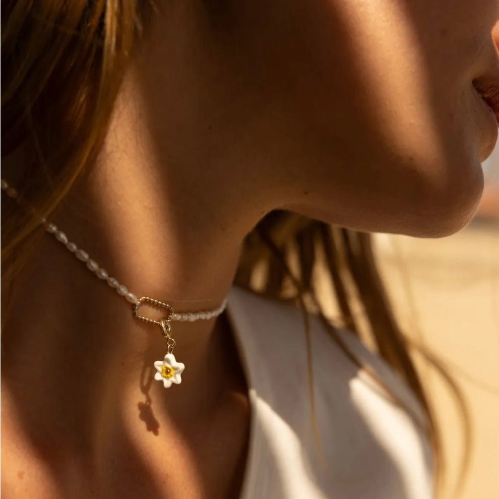 Charm Flor de Narciso - Leontina Joyas